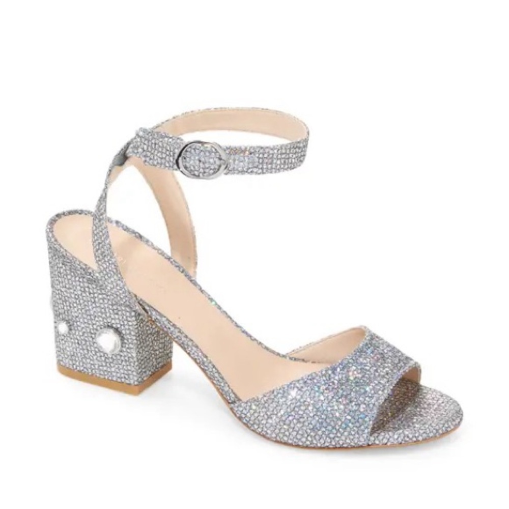 NEW Stuart Weitzman Alshn Block Heel Sandal - Aurora 10